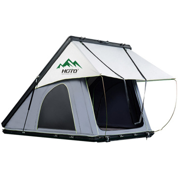 캠핑카 알루미늄 삼각형 쉘 옥상 텐트