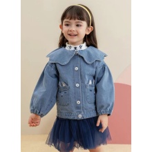 Autumn Baby Girls Denim Jacket