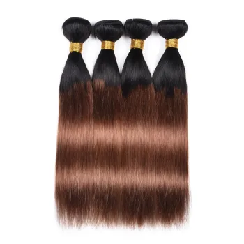 Most Popular Ombre hair 1b/brown Hair Weave Bundles,Cheap Human Hair Bundles