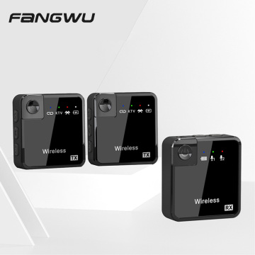 2.4GHz Wireless Microphone System: Ideal for Singing, Streaming, and Podcasting