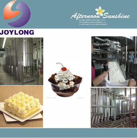 Complete small scale or mini automatic cream production line