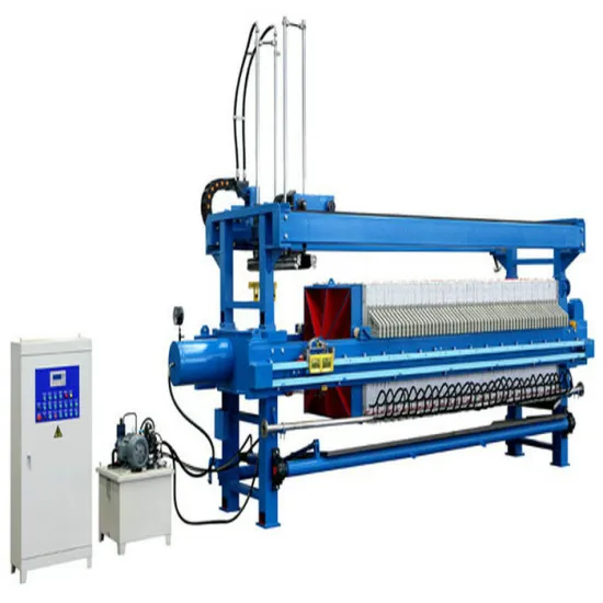 Automatic Clean Metallurgy Chamber Membrane Filter Press