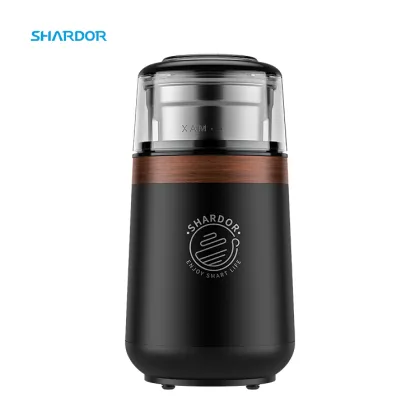 Customizable Stainless Steel Electric Coffee Grinder - 24000 R/m 150W