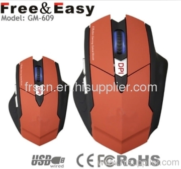 เมาส์ออปติคอเกมคอมพิวเตอร์ถ่วงน้ำหนัก