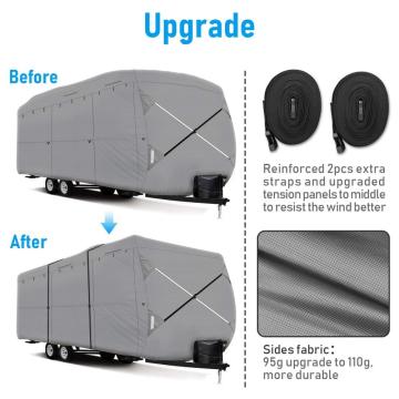 4-Ply Top Panel Travel Trailer Cover- Ripstop Waterproof