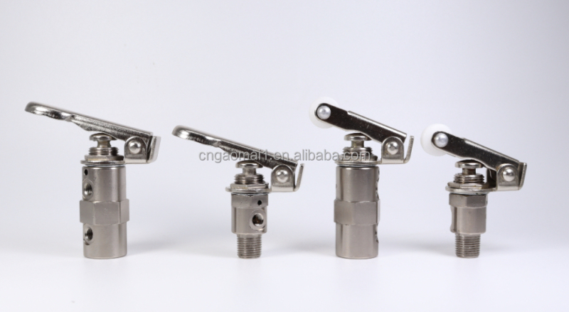 Manual Toggle Switch: TAC-3P-34T Valve - A Compact, User-Friendly Mechanical Pneumatic Component with SPC 8-02 SNS Button