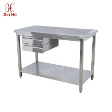 Commercial Stainless Steel Work Table With Drawers