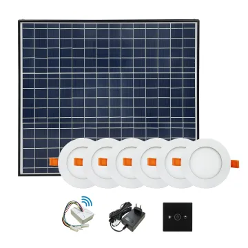 Solar-Powered Tubular Skylight with LED for Home Lighting