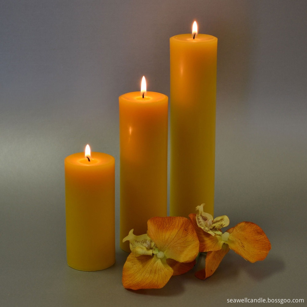 4inch Beeswax Candle