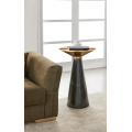 Modern Round Live Edge Small Cocktail Coffee Table