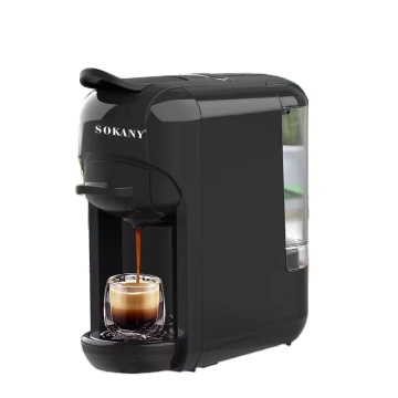 Sokany 1450w High Power Capsule Coffee Maker with 3 Adapters - High Efficiency Espresso Machine