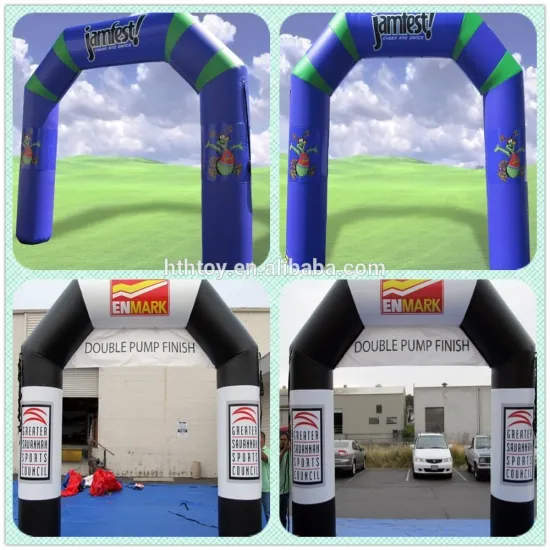 Customized inflatable entrance arch start and finish arch for advertising