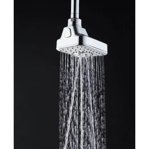 8 นิ้ว ABS Chrome Plated ฝักบัวสายฝน ห้องอาบน้ำ Overhead Showerhead