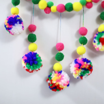 Pumeng net woven decorative pendant