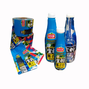 Plastic Shrink Sleeves for Beverage Bottle Packaging
