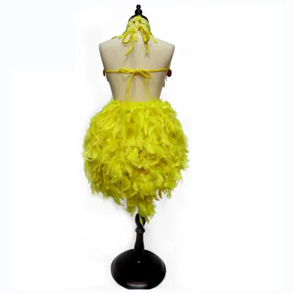 Alibaba online shop backless fashion latin dance skirt for children