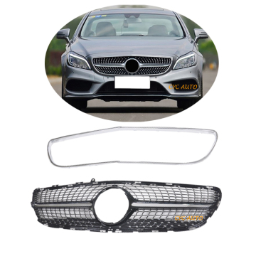 W218 Diamond Kühlergrill für Mercedes Benz Cls Class Facelift (2014-2018)