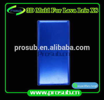 3D sublimation mobile phone case cover plastic injection mould for SFM- lava LRIS X8