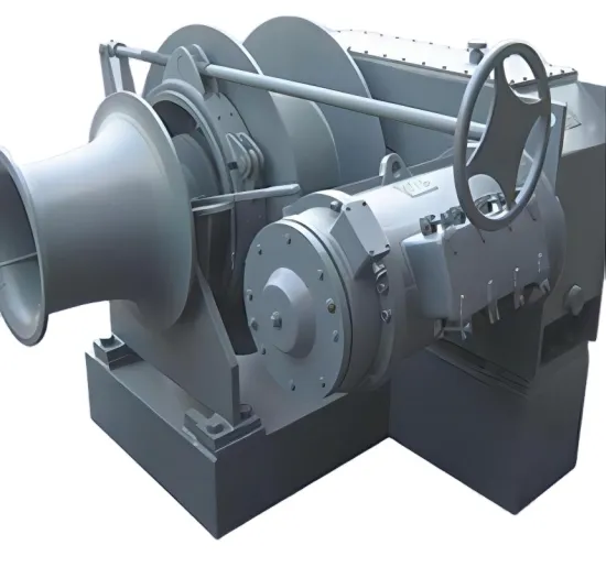 Aluminium Hydraulic Electric Winch for Marine Deck Machinery (15MPa) - Boat & Ship Use