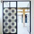 Window Cling Stained Glass Window Film Decorative Window Film Vinyl Non Adhesive Privacy Film, for Bathroom Shower Door