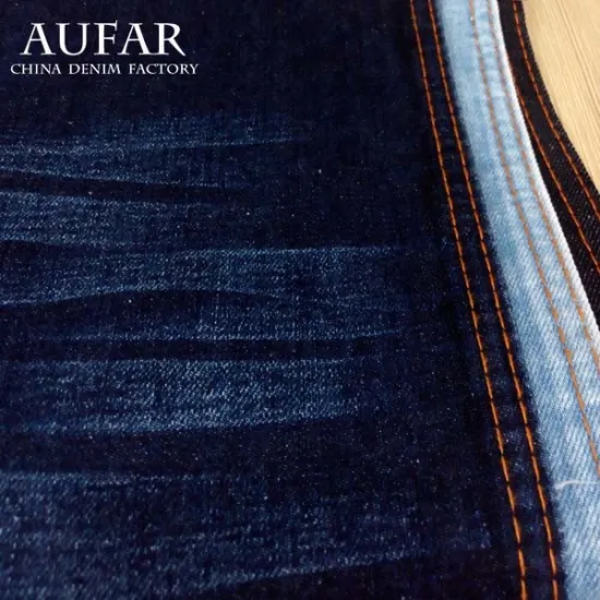 Combed yarn type cotton denim jeans fabric