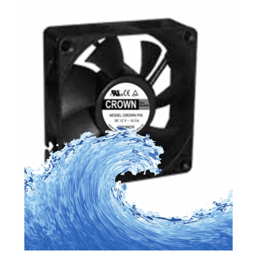 Hot Sale Crown 7025 Dc Axial Cooling Fan