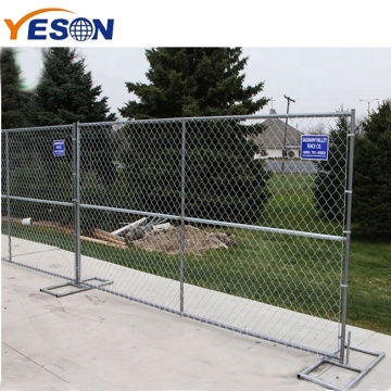 Hot Dipped Galvanized Metal Fence Panels for Construction Sites