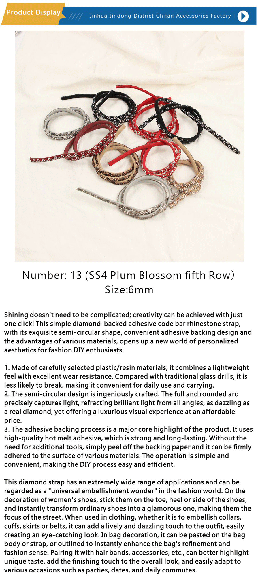 Jewelry accessories-xiangqing1-CF014