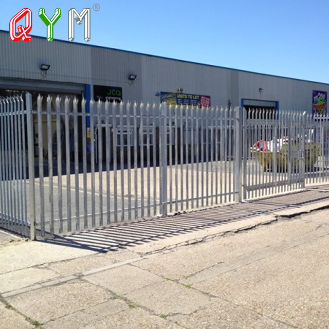 Steel Residential Security Palisade Fence Gate untuk Dijual