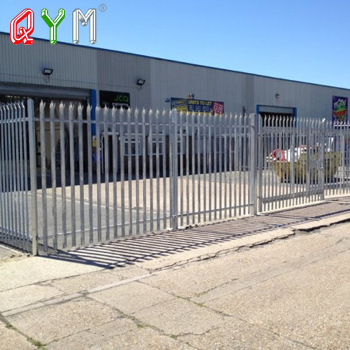 Steel Residential Security Palisade Fence Gate untuk Dijual