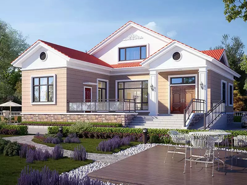 Light steel villa (118)
