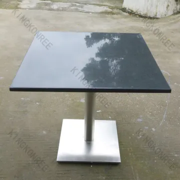 Customised Composite Acrylic Grey Marble Table Tops, Solid Surface Coffee Table