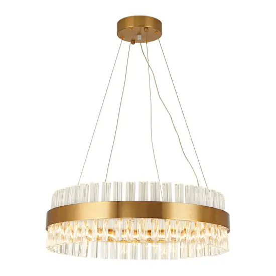 INSHINE Crystal Layer Abstract Pendant Light