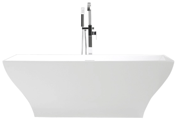 Einweichbadewanne 48 Zoll freistehend Acrylbadewanne