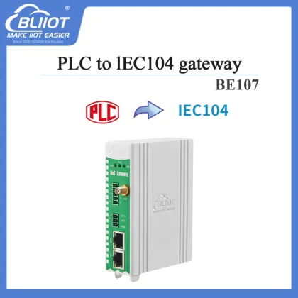 Substation automation gateway BLIIOT BE107 series supporting Modbus to IEC104 protocol