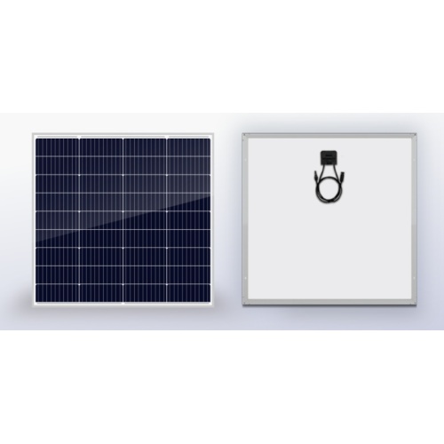 182mm 100W Monocrystalline Solar Panel Customized