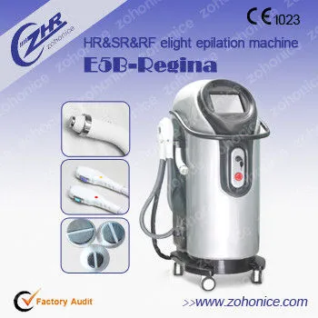 Ipl Epilation E-light Ipl Rf Face Lifting Machine For Hair Removal , Freckle Removal