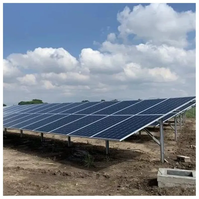 Ground Solar Energy Bracket PV Ground Mounting System with Ground Screw
