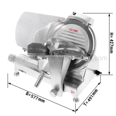 Commercial Electrice Automatic Frozen Meat Slicer Stainless Steel Meat Cutter Beef Mutton Roll Meat Slicer