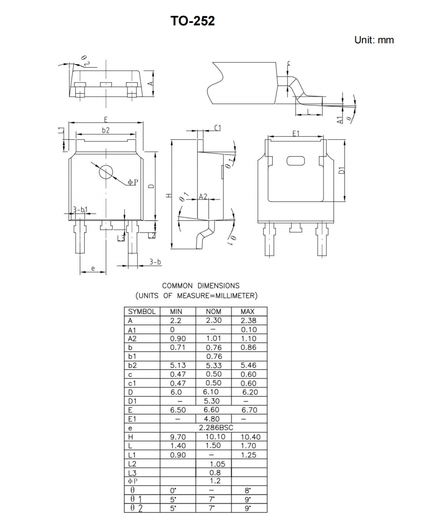 YZPST-MBRD30100CT package