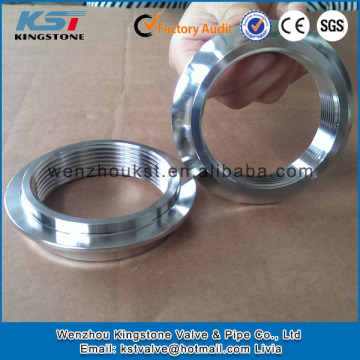 ss304 2" welding spud with BSPT female thread
