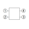 Thin 3-direction action type Detection switch
