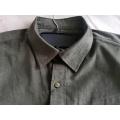 Men Casual 2 Pockets Corduroy Long Sleeve Shirt