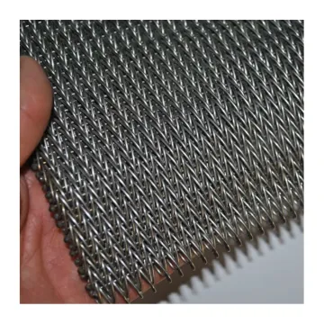 SS304 316 310S Compound Weave Balanced Spiral Woven Conveyor Belt