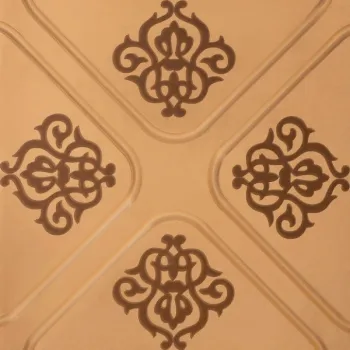 2014 new design crystal glass blend marble mosaic tile