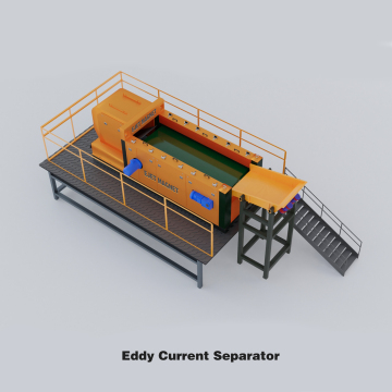 Eddy Current Separator for Aluminum and Copper Separation