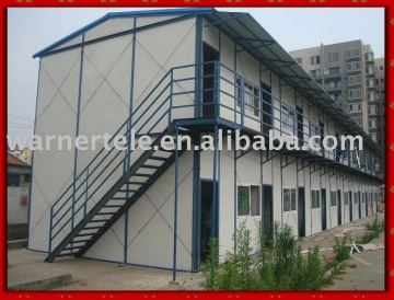 W-TEL PU sandwich panel prefabricated house