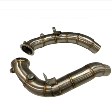 Stainless Steel Downpipe for BMW M5 & M6 F10 F12 F13 S63 2011-2016" could be simplified to:

"Stainless Steel Downpipe BMW M5/M6 F10/F12/F13 S63 2011-2016