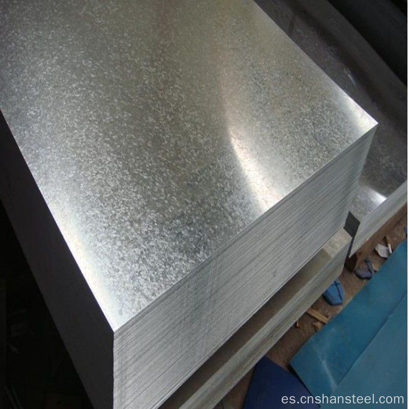 Hojas de acero de hierro galvanizado Precio 0.5 mm