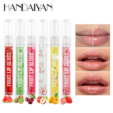 Label de etiqueta privada Aceite labial líquido: esmalte de labios hidratante en 6 colores